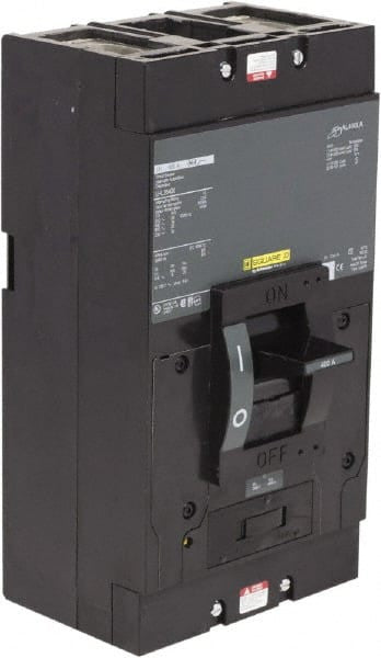 Molded Case Circuit Breaker, LEGACY MCCB Series, 400A, 3 Pole, 600V AC, 65kA at 240V AC - LHL26400