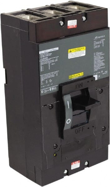Molded Case Circuit Breaker, LEGACY MCCB Series, 400A, 3 Pole, 600V AC, 65kA at 240VAC - LHL36000M