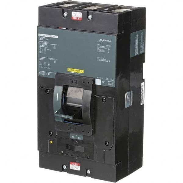 Lh Molded Case Circuit Breaker, 600VAC/250VDC, 400A, 3P, Short Handle | Square D LHL36400MB - LHL36400MB