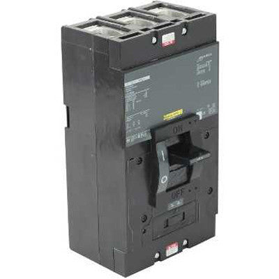 Molded Case Circuit Breaker, LEGACY MCCB Series, 400A, 3 Pole, 600V AC, 65kA at 240VAC - LHL36400