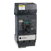 Powerpact L I-line Circuit Breaker, MICROLOGIC3.3, 400A, 3P, 600V, 25KA - LJA36400CU31X