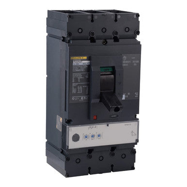 Molded Case Circuit Breaker, POWERPACT L Series, 400A, 3 Pole, 600V AC, 125kA at 240V AC - LLL36400U31X