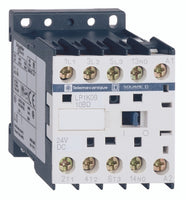 Power contactor, 3 pole, 12 A, 400 V, 3 Form A (N/O), coil 24 VDC, screw connection, LP1K1210BD - LP1K1210BD