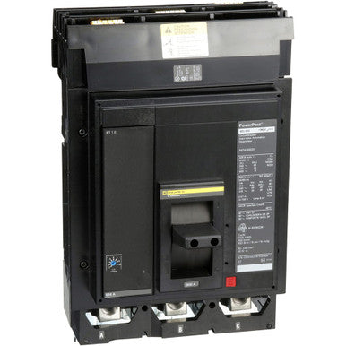 Molded Case Circuit Breaker, POWERPACT M Series, 800A, 3 Pole, 600V AC, 65kA at 240V AC - MGA36800