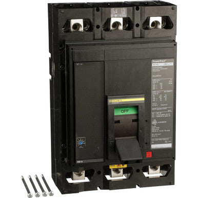 Molded Case Circuit Breaker, POWERPACT M Series, 500A, 3 Pole, 600V AC, 100kA at 240V AC - MJL36500