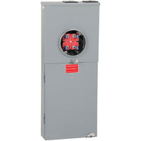 Qo, Combination Service Entrance, Ringless Socket, 200A, 24 Spaces, 42 Circuits - QC2442M200C