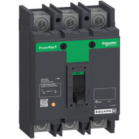 Molded Case Circuit Breaker, POWERPACT Q Series, 225A, 3 Pole, 240V AC, 25kA at 240V AC - QDL32225YP