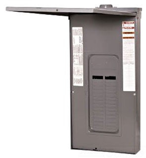 Load Center, QO, 4 Spaces, 125A, 120/240V, Main Lug, 1 Phase - QO148L125GRB