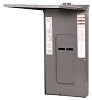 Load Center, QO, 4 Spaces, 125A, 120/240V, Main Lug, 1 Phase - QO148L125GRB