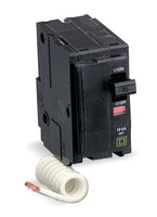 Miniature Circuit Breaker, QO Series, 15A, 2 Pole, 120/240V AC, 10kA at 120/240V AC - QO215SWN