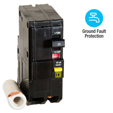 QO 30A Double-Pole GFCI breaker - QO230GFICP