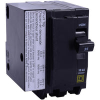 Mini Circuit Breaker, Qo, 60A, 2 Pole, 120/240VAC, 22KA, Plug in Mount, AC Shun - QO260VH1021