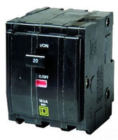 Miniature Circuit Breaker, QO Series, 25A, 3 Pole, 120/240V AC, 10kA at 120/240V AC - QO325