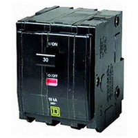 Miniature Circuit Breaker, QO Series, 30A, 3 Pole, 120/240V AC, 10kA at 120/240V AC - QO330