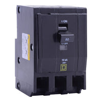 Miniature Circuit Breaker, QO Series, 80A, 3 Pole, 240V AC, 10kA at 120/240V AC - QO3805273