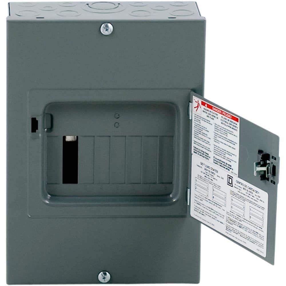 Load Centers, 240V 100A 1 Phase, 8 Spaces, Qo Series - QO816L100DS