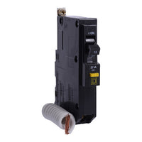 Miniature Circuit Breaker, QO Series, 15A, 1 Pole, 120V AC, 22kA at 120V AC, A Curve - QOB115VHGFI
