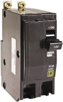 Miniature Circuit Breaker, QO Series, 125A, 2 Pole, 120/240V AC, 10kA at 120/240V AC - QOB2125