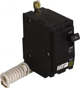 Miniature Circuit Breaker, QO Series, 15A, 2 Pole, 120V AC, 10kA at 120V AC - QOB215SWN