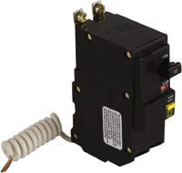 Miniature Circuit Breaker, QO Series, 20A, 2 Pole, 120/240V AC, 10kA at 120/240V AC, A Curve - QOB220GFI