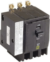 Miniature Circuit Breaker, QO Series, 100A, 3 Pole, 120/240V AC, 10kA at 120/240V AC - QOB31001021
