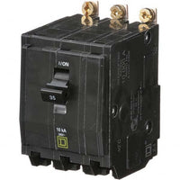 Miniature Circuit Breaker, QO Series, 35A, 3 Pole, 120/240V AC, 10kA at 120/240V AC - QOB335