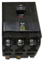 Miniature Circuit Breaker, QO Series, 40A, 3 Pole, 120/240V AC, 10kA at 120/240V AC - QOB3405238