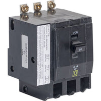 Miniature Circuit Breaker, QO Series, 50A, 3 Pole, 240V AC, 22kA at 120/240V AC - QOB350VH1021