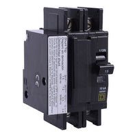 Miniature Circuit Breaker, QO Series, 10A, 2 Pole, 120/240V AC, 10kA at 120/240V AC - QOU2101021