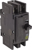 Miniature Circuit Breaker, QO Series, 10A, 2 Pole, 120/240V AC, 10kA at 120/240V AC - QOU2103100