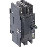 Miniature Circuit Breaker, QO Series, 20A, 2 Pole, 240V AC, 10kA at 240V AC - QOU220H