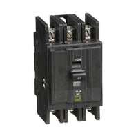 Miniature Circuit Breaker, QO Series, 60A, 3 Pole, 120/240V AC, 10kA at 120/240V AC - QOU360B