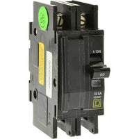 Miniature Circuit Breaker, QO Series, 60A, 2 Pole, 120/240V AC, 10kA at 120/240V AC - QOUQ260RP