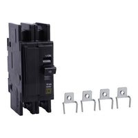 Miniature Circuit Breaker, QO Series, 10A, 2 Pole, 120/240V AC, 10kA at 120/240V AC - QOUR2103100