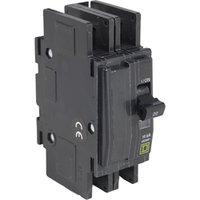 Miniature Circuit Breaker, QO Series, 40A, 2 Pole, 120/240V AC, 10kA at 120/240V AC - QOUR240
