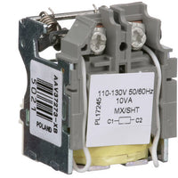 Shunt Trip, 110-130VAC, Field-Installable, for H, J & L Frame PowerPact Breakers | Schneider Electric S29386 - S29386