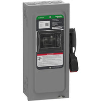 Safety Switch, Heavy Duty, Unfused, Type 1, 600V, 30A, 3 Pole, Neutral Installe - VHU361N