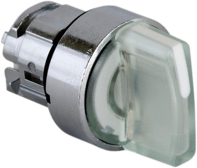Electric XB4 3 Pos Selector Switch Head St&ard H&lewhite Spring Return to Centre - ZB4BK1513