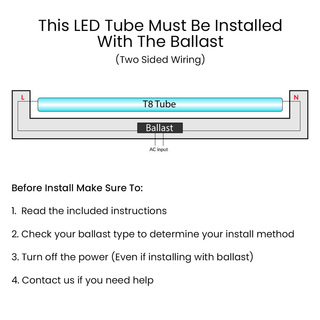 T5 Hybrid Ballast Bypass and Compatible; 5000K Daylight; 24 Watt; 50000 average rated hours; 3300 lumens
