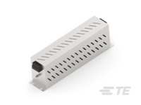 Power Line Filter, Terminal Block, 16A, 520VAC, 3 Phase, Flanged, Keh-bs Series - 5-1609969-1
