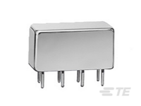 RF Relay, 2 Form C, DPDT-CO, 26.5VDC (Coil), 1003mW (Coil), 2A (Contact), DC Input, Panel Mount - M39016/22-005M