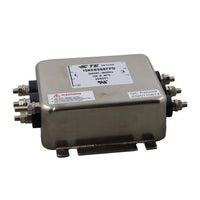 Power Line Filter, 15A, 520VAC, 3 Phase, Flanged, Keb Series | TE Connectivity 15KEBS6BFPD - 15KEBS6BFPD