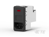 Mains Power Connector, 115/230Vac |Te Connectivity Amp 1-6609103-7 - PS00SDH3B