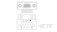Conn D-Sub M 9 POS 0.64mm Solder RA Thru-Hole 9 Terminal 1 Port - MCKS-N1-P-9PRT1