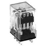 Power Relay 120VAC 5A 4PDT(27.5x21.5x36.4)mm THT General Purpose Relay - 156-24T200