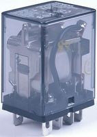 Electromechanical Relay 240VAC 12KOhm 15A DPDT(28.17x21.84x35.56)mm THT General Purpose Relay - K10P-11A55-240