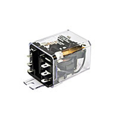 Electromechanical Relay 120VAC 1.7KOhm 10A 3PDT (38.89x35.71x55.55)mm Plain Case Industrial Relay - KUIP-14A15-120