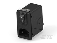 Connector Power Entry Filtered Receptacle 3 Position 250Vac 12A Straight 1 Port - 12HPSNS1-NG