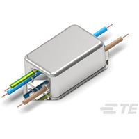 Single Phase Filters, 2 A, Mounting Holes, Wire Lead Input, Wire Lead Output - 2-1609028-9