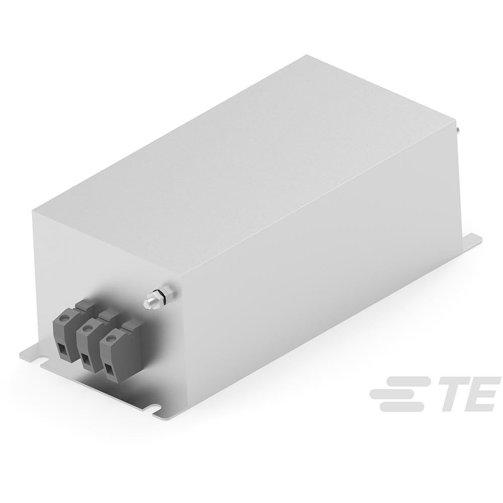 Power Line Filter 50Hz/60Hz 50A 760VAC Terminal Block Chassis Mount - 2405082-8